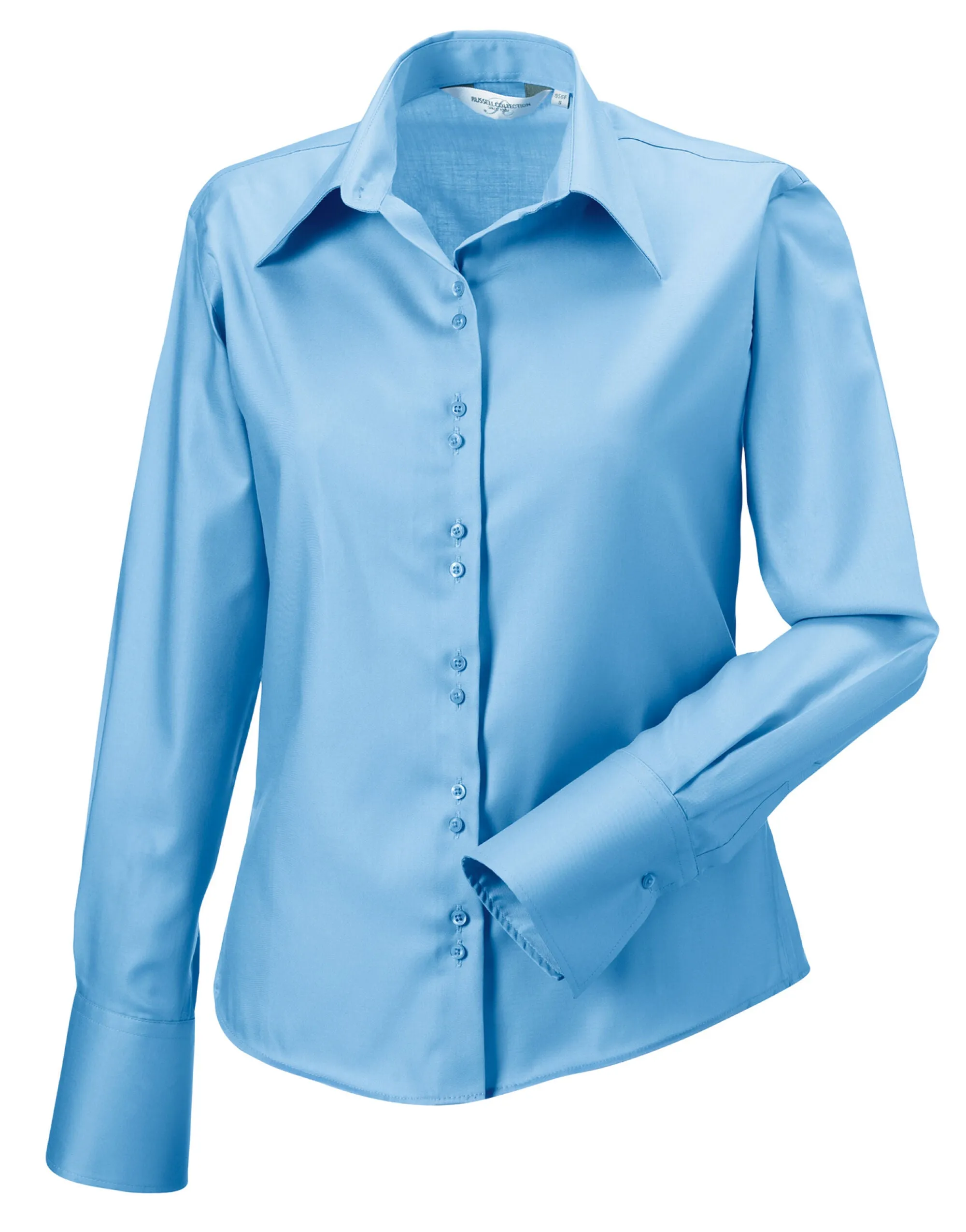 956F Russell Collection Lady LS NonIron Shirt