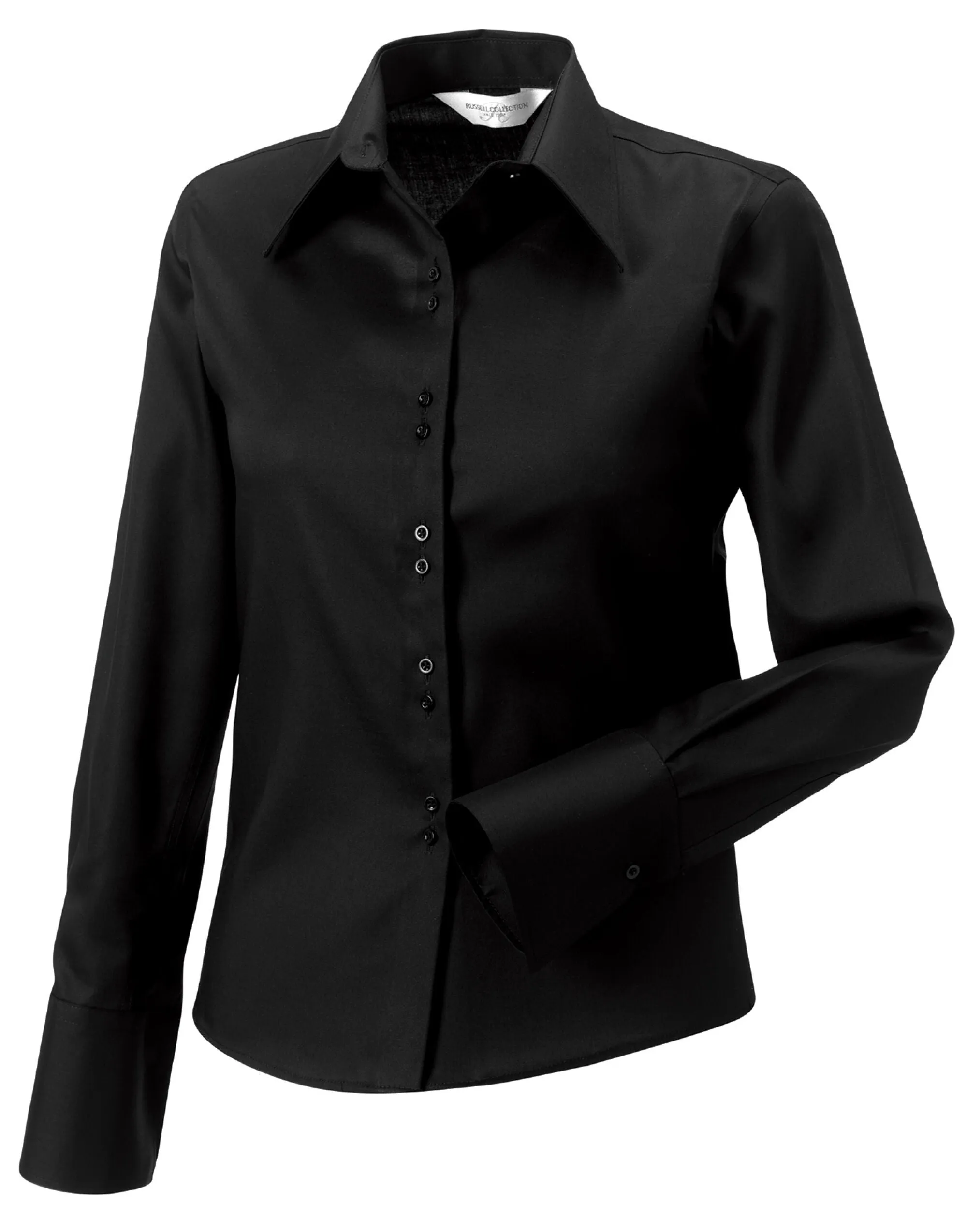 956F Russell Collection Lady LS NonIron Shirt