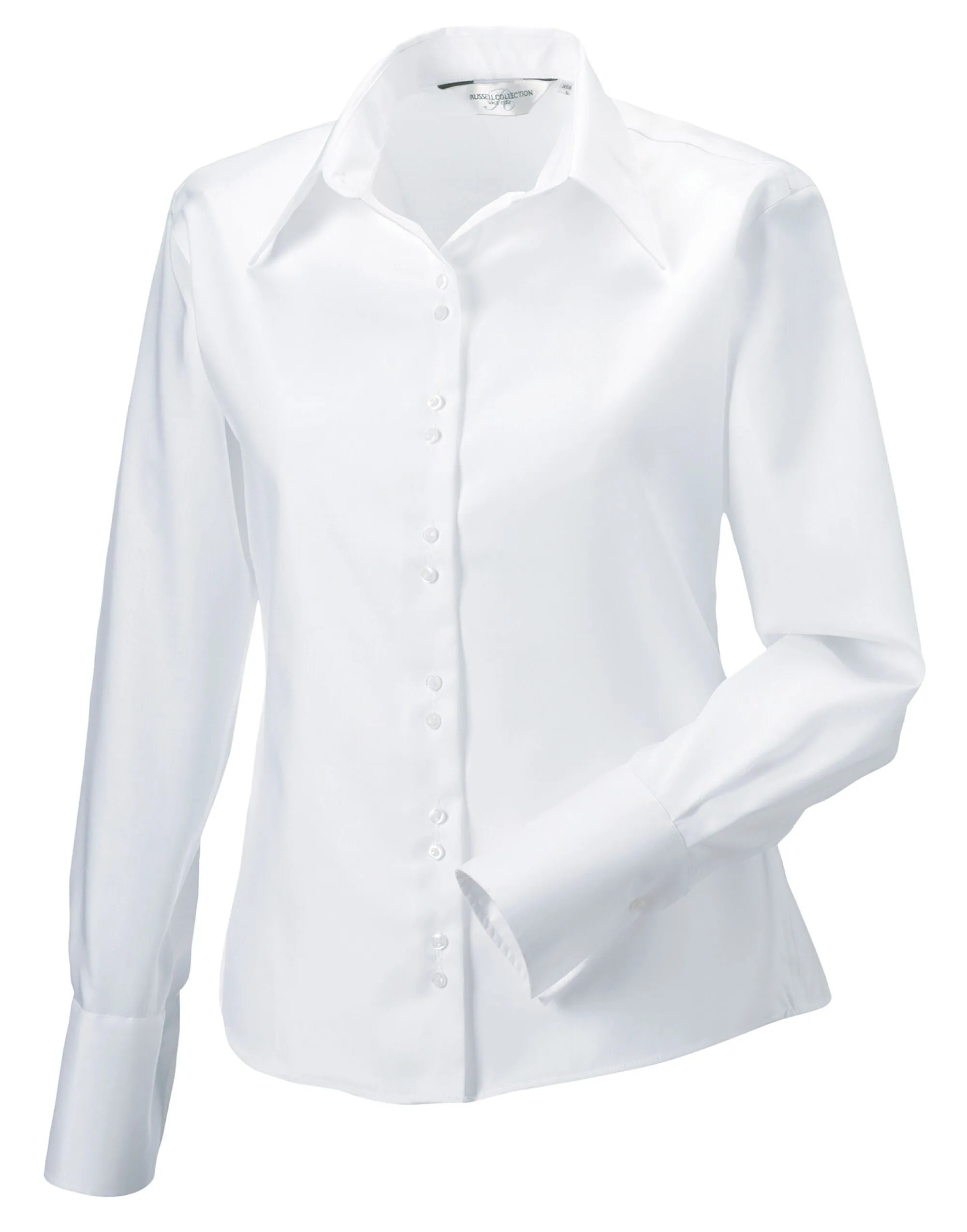 956F Russell Collection Lady LS NonIron Shirt