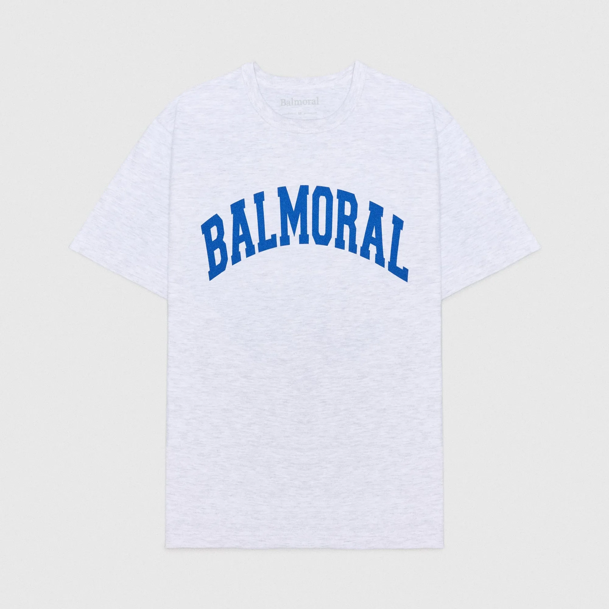 Aberdeen T-Shirt - Ash Grey / Royal