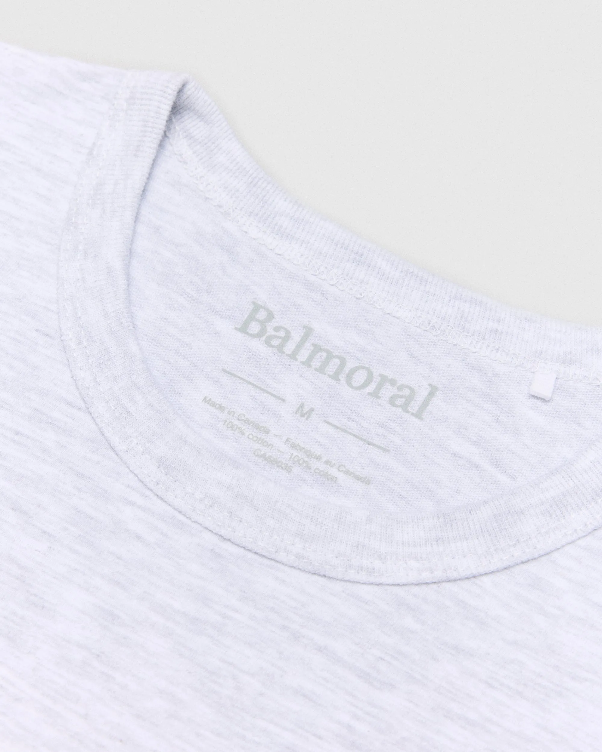 Aberdeen T-Shirt - Ash Grey / Royal