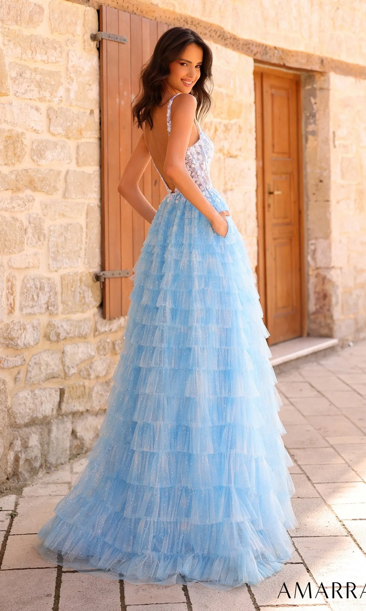 Amarra Long Formal Dress 88833