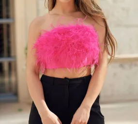 Angie Feather Top