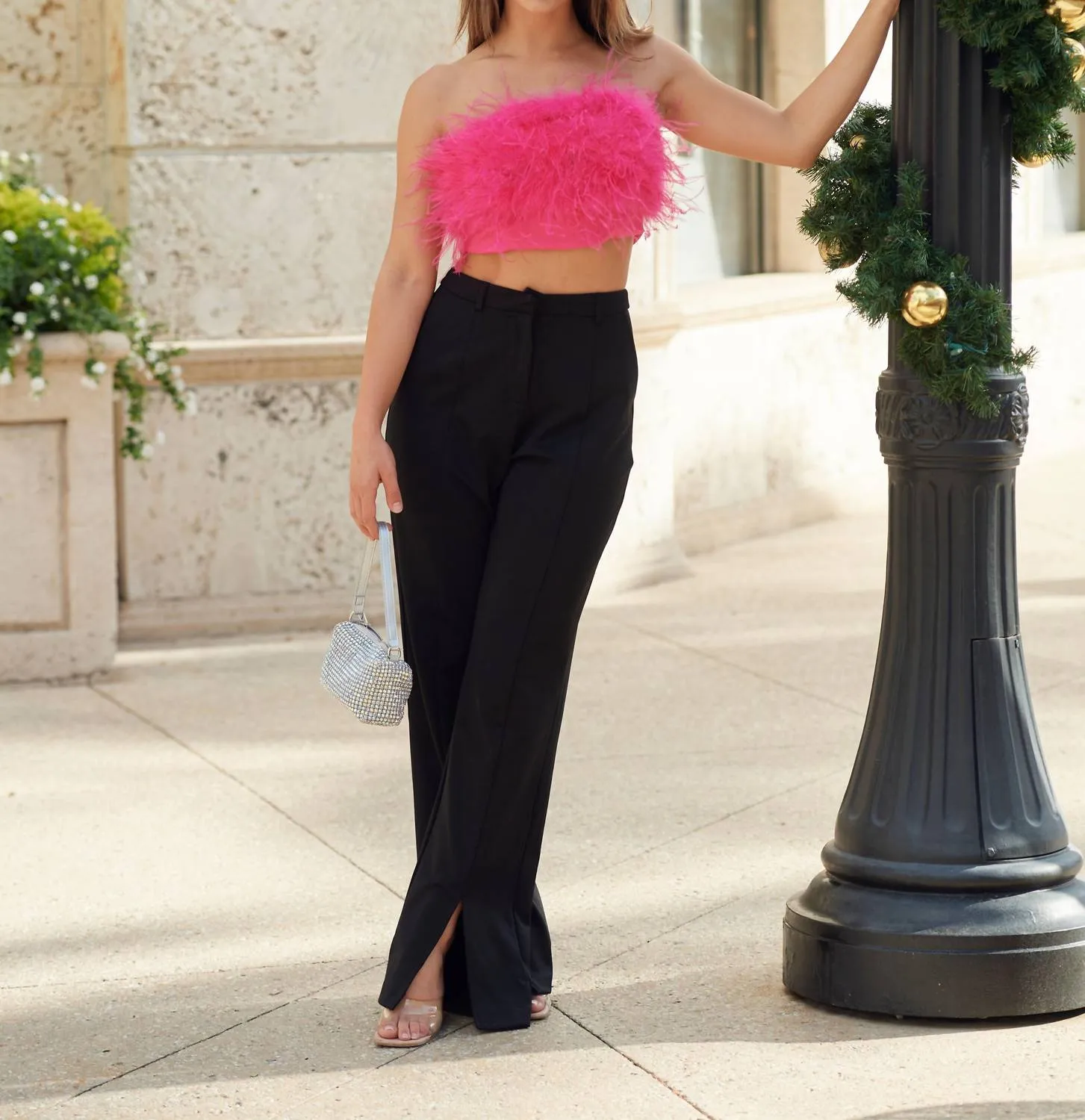 Angie Feather Top