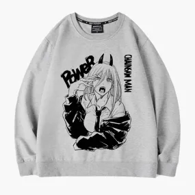 Annoyed Power Chainsaw Man Sweatshirt