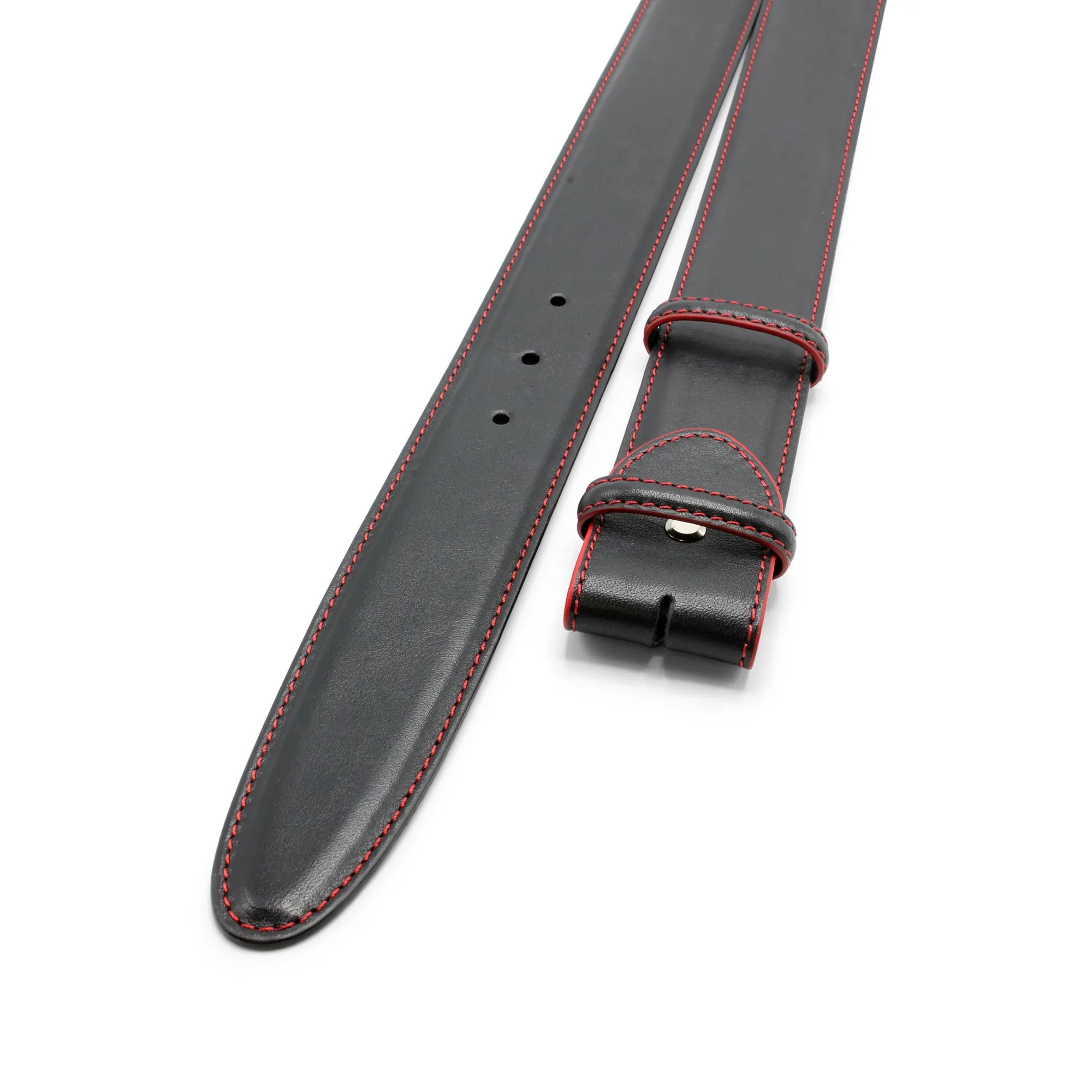 Bacall Contrast Detail Nappa Belt Strap