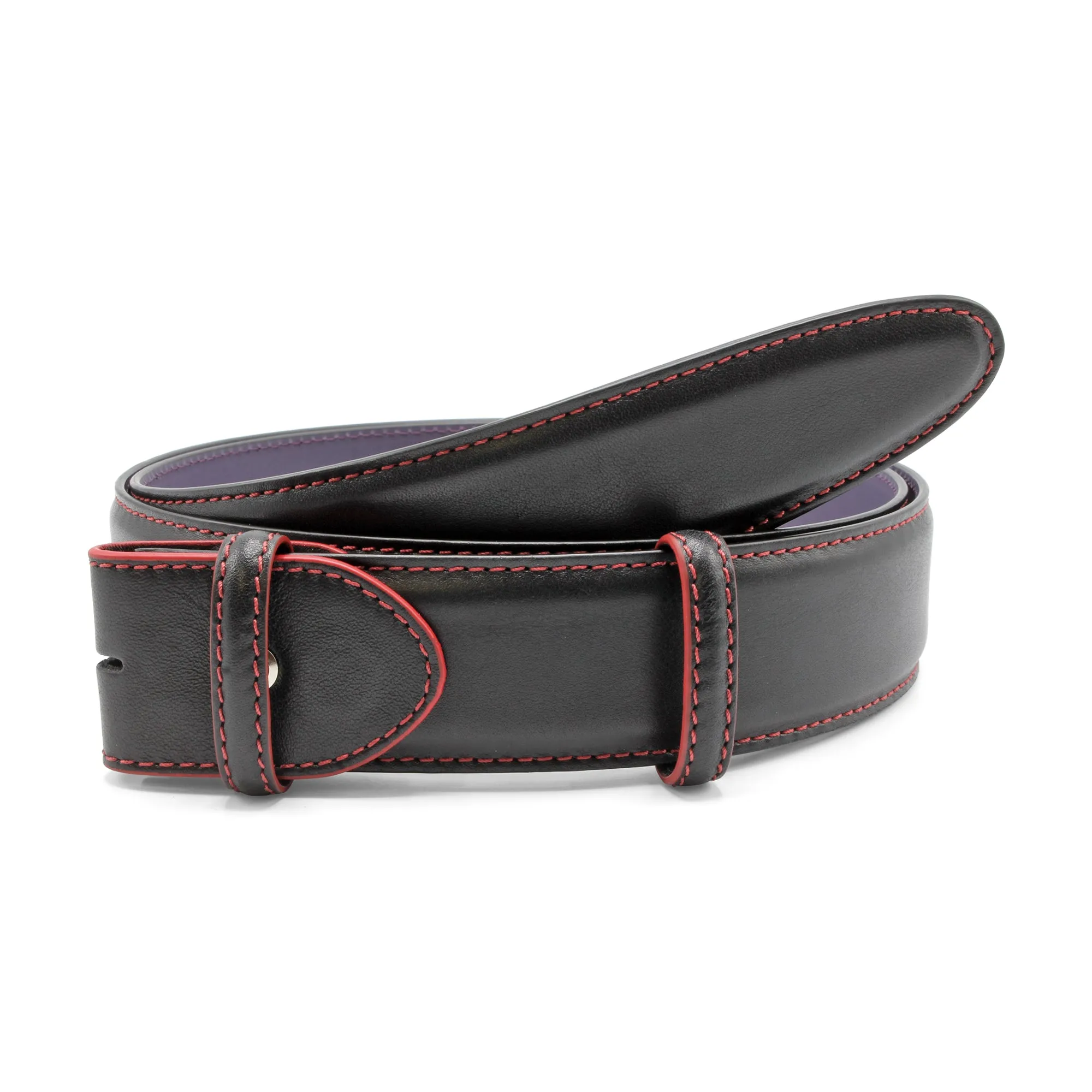 Bacall Contrast Detail Nappa Belt Strap