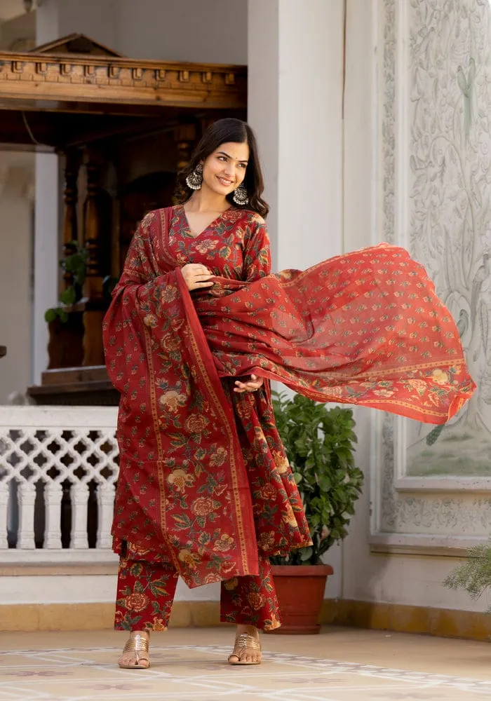 Beautiful Designer Party Wear Summer Pure Cotton Salwar Suit