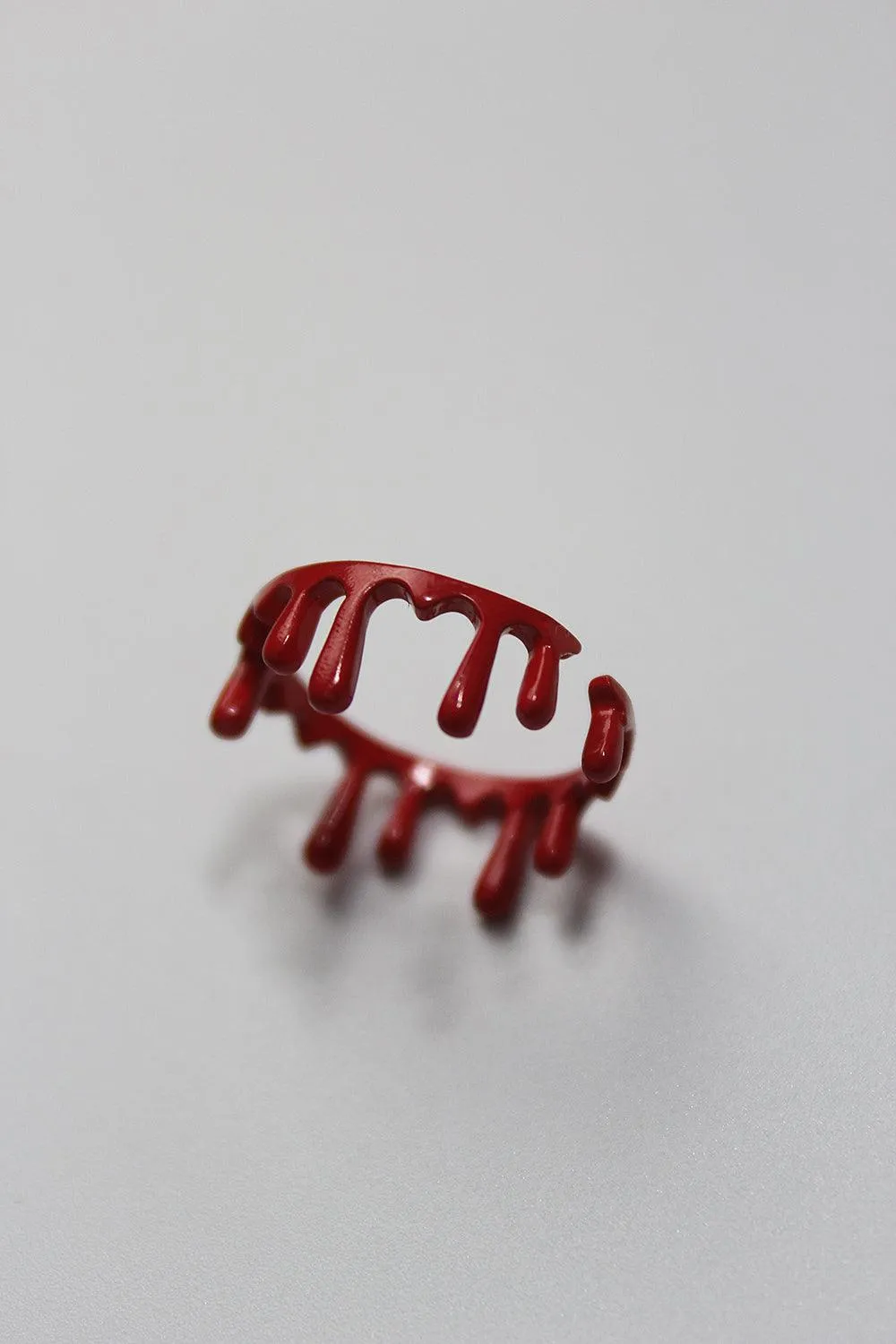 Bleeding Red Blood Ring Halloween Aesthetic