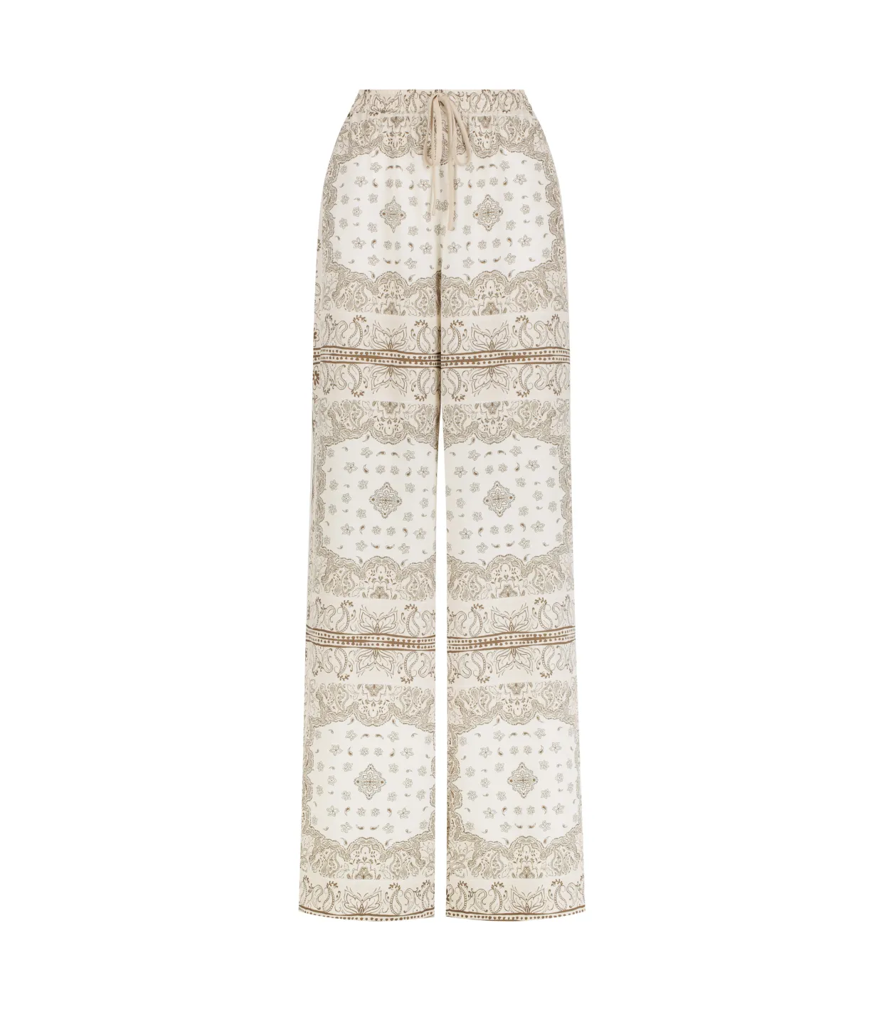 Bowden Pant in Beige Bandana
