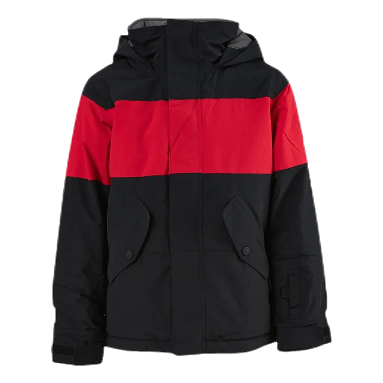 Boys Symbol Jacket Black/Red