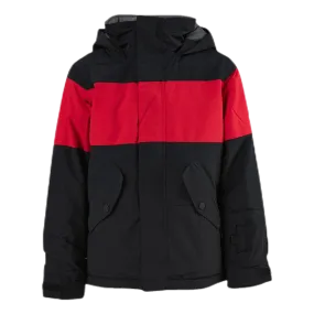 Boys Symbol Jacket Black/Red