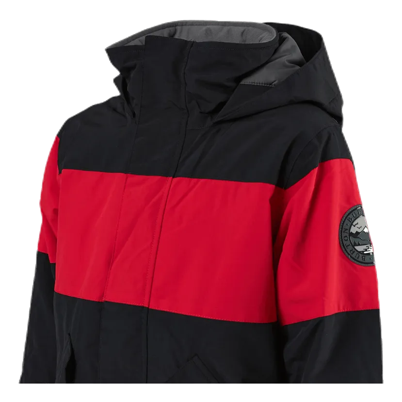 Boys Symbol Jacket Black/Red