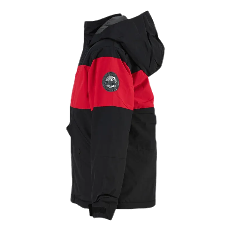 Boys Symbol Jacket Black/Red