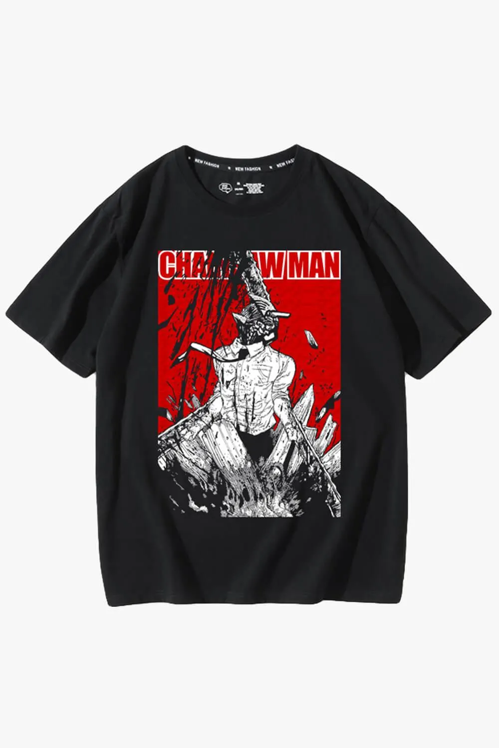 Chainsaw Man Bloody Denji Hybrid T-Shirt