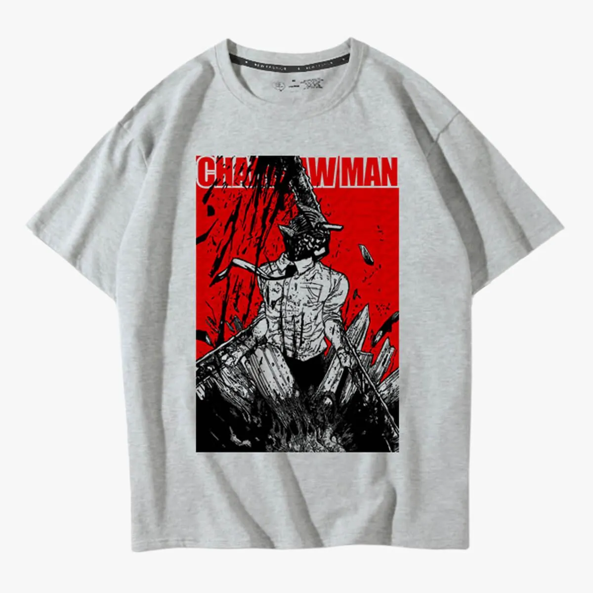 Chainsaw Man Bloody Denji Hybrid T-Shirt