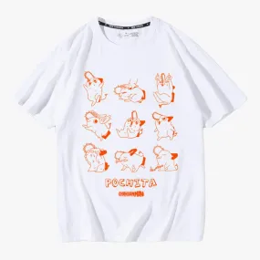 Chainsaw Man Cute Pochita Aesthetic T-Shirt