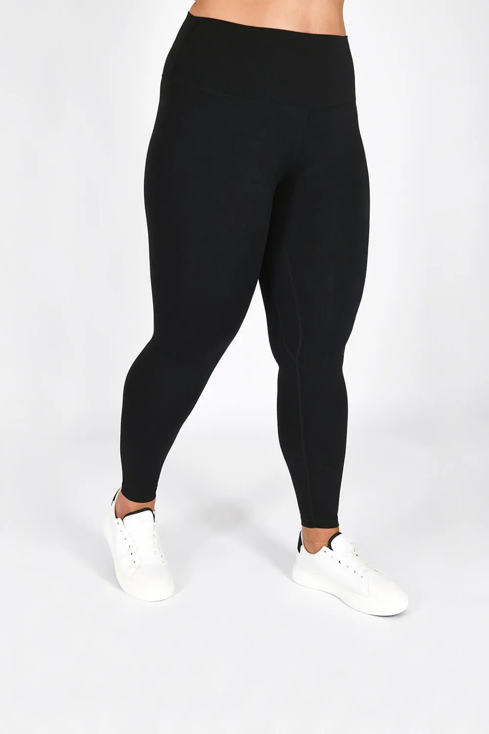 Curve Revitalise 7/8 High Waisted Leggings - Midnight Black