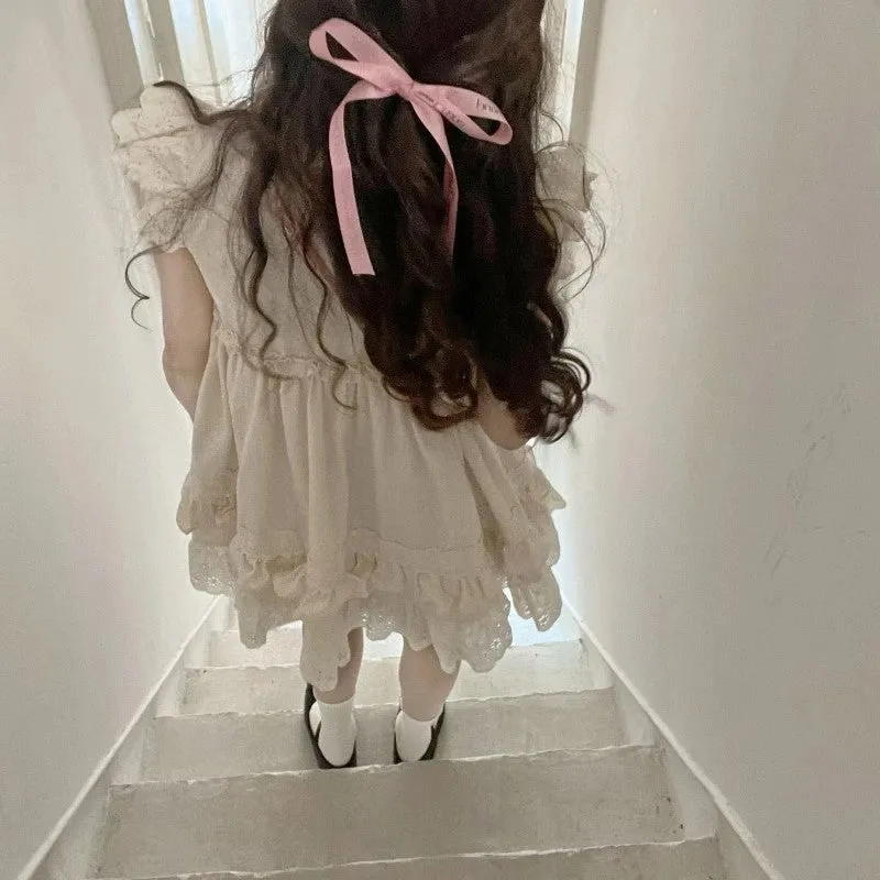 Elegant Dress With English Embroidery