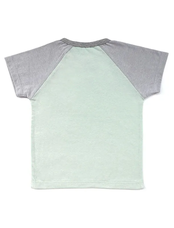 Essential Short Raglan Sleeves Boy Tee