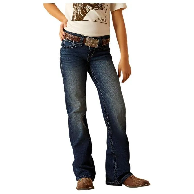 Girl's Ariat Ariana Pacific Boot Cut Jeans 10051616