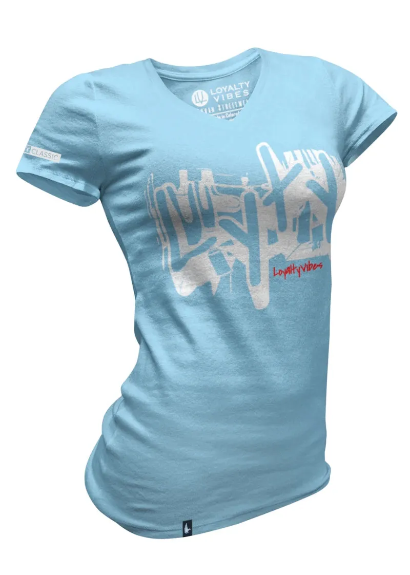 Graffiti V-Neck Tee