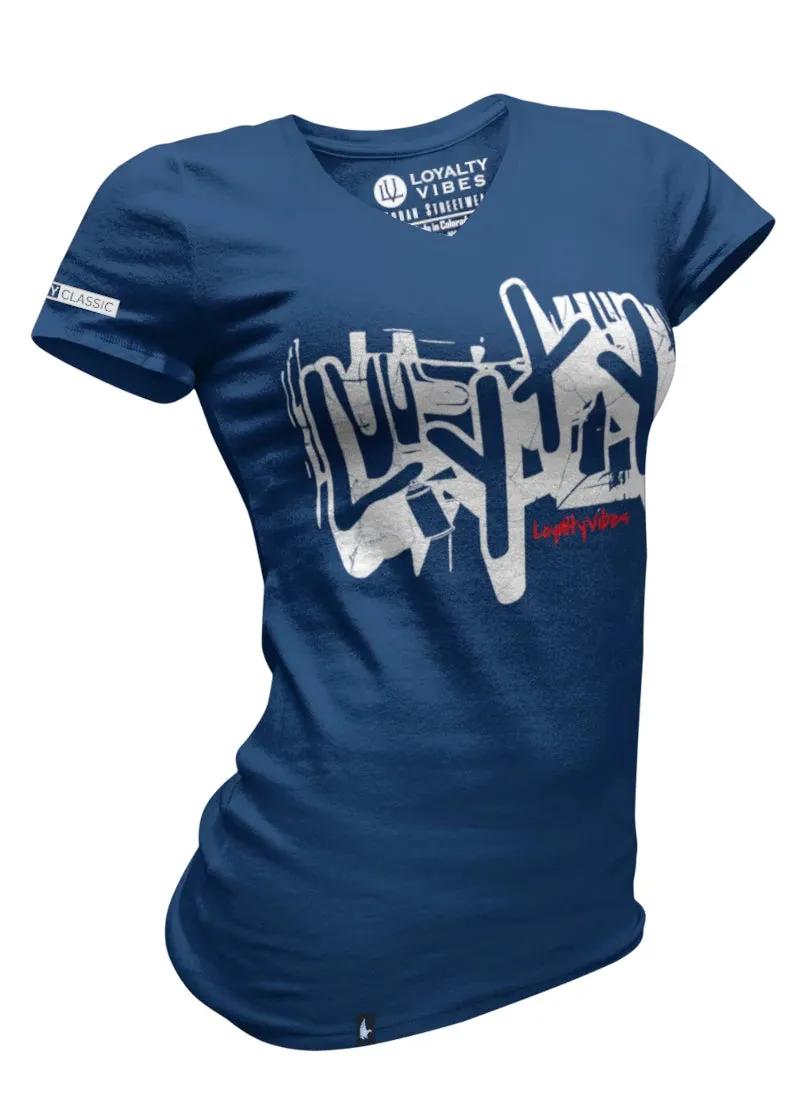 Graffiti V-Neck Tee