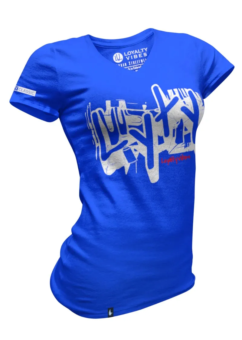Graffiti V-Neck Tee