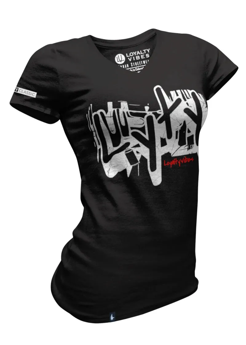 Graffiti V-Neck Tee