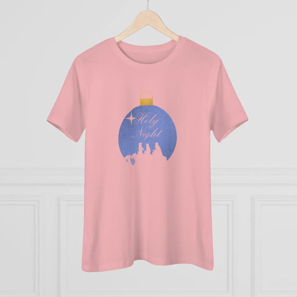 Holy NIght, Women's Premium Tee