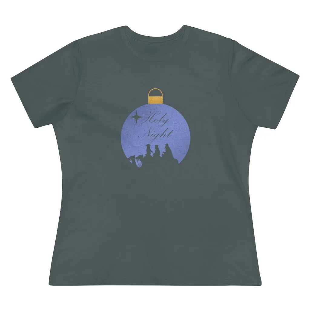 Holy NIght, Women's Premium Tee
