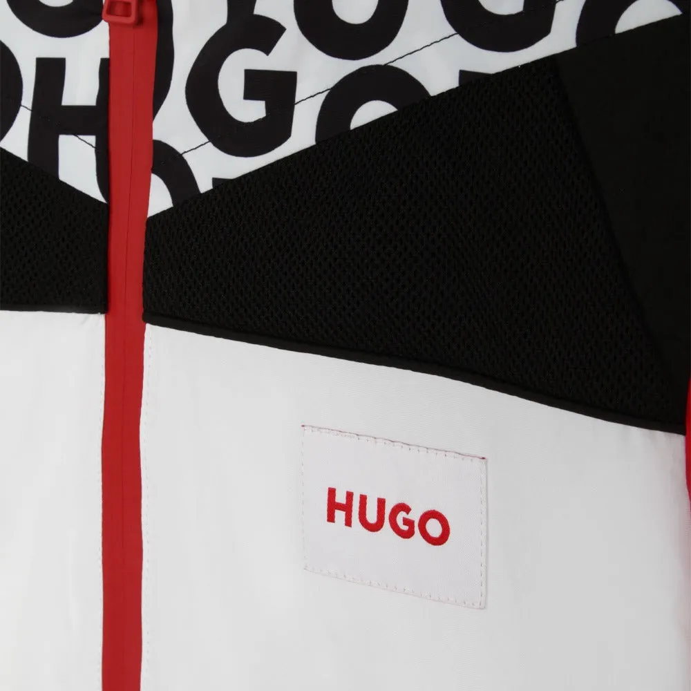 Hugo Kids Hooded Windbreaker