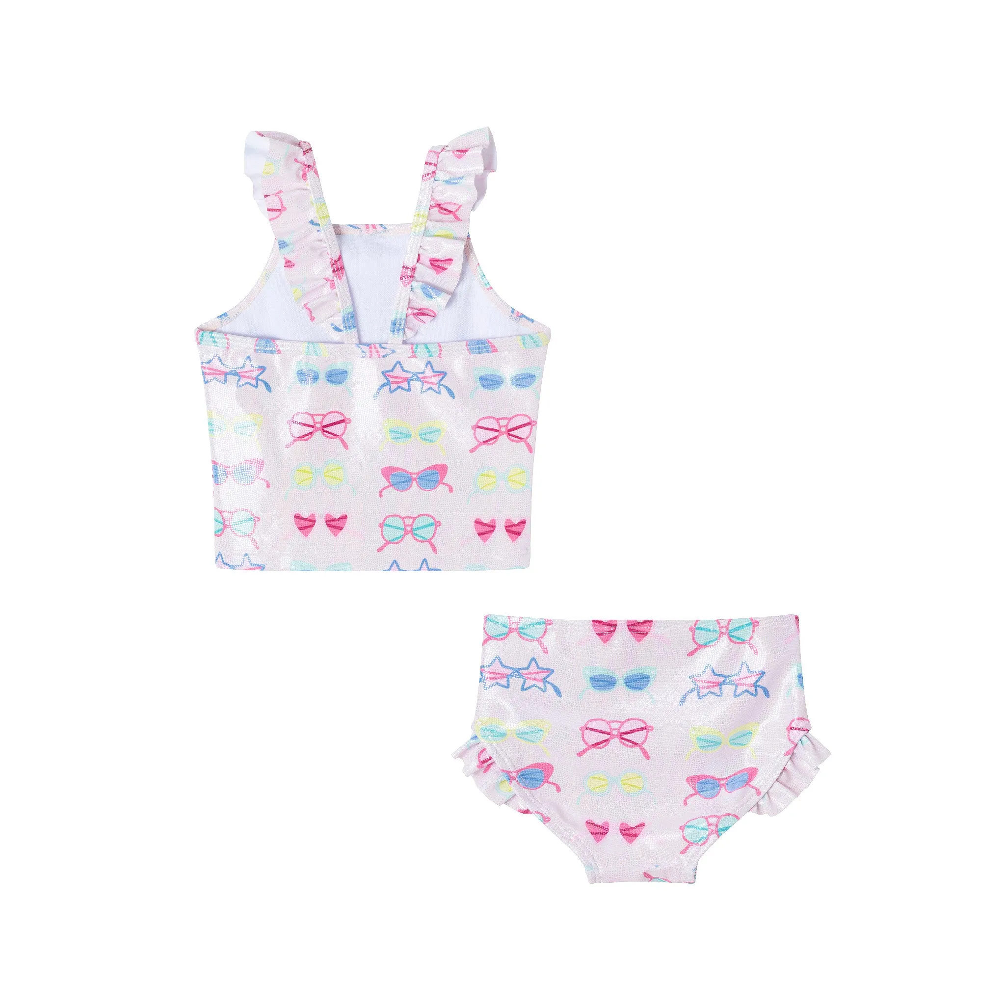 Infant (9-24M) Ruffle Tankini Swimsuit Set | Sunny Shades