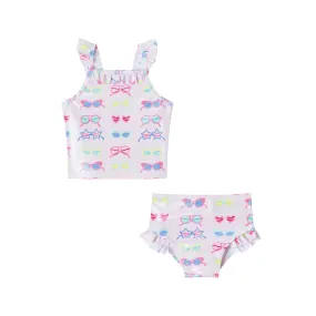 Infant (9-24M) Ruffle Tankini Swimsuit Set | Sunny Shades