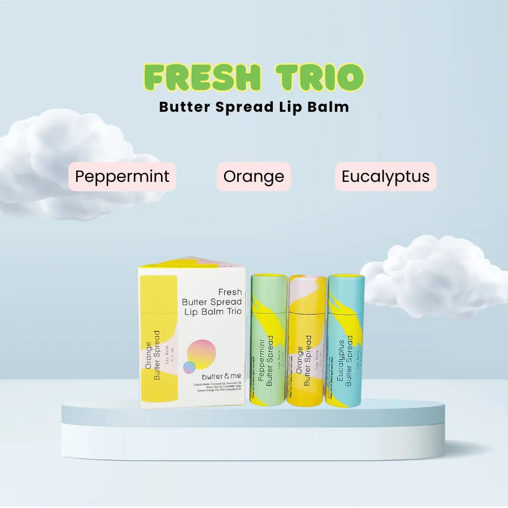 Lip Balm Trio in Fresh