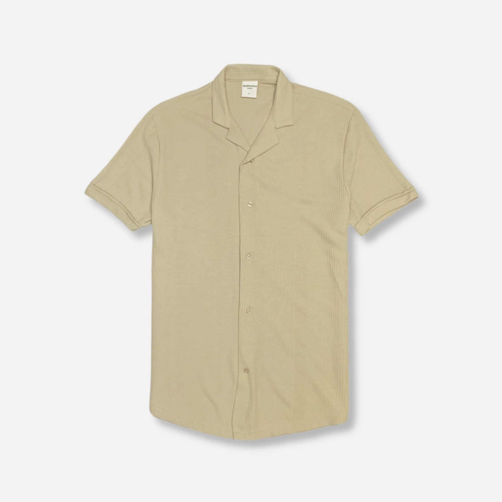 Madrazo Knitted Revere Collar Shirt