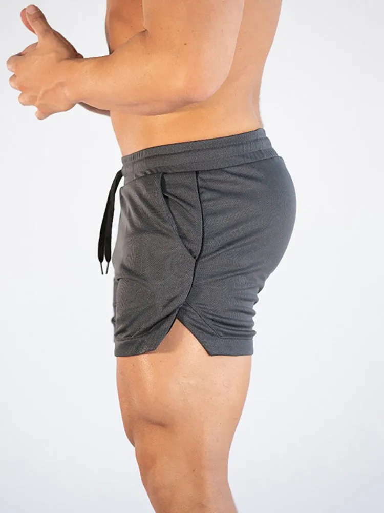 Men's Running Shorts Athletic Shorts Drawstring Athletic Breathable Gym Workout Running