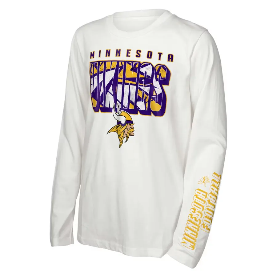 Minnesota Vikings Kids Into The Mix 3 in 1 Combo Tee