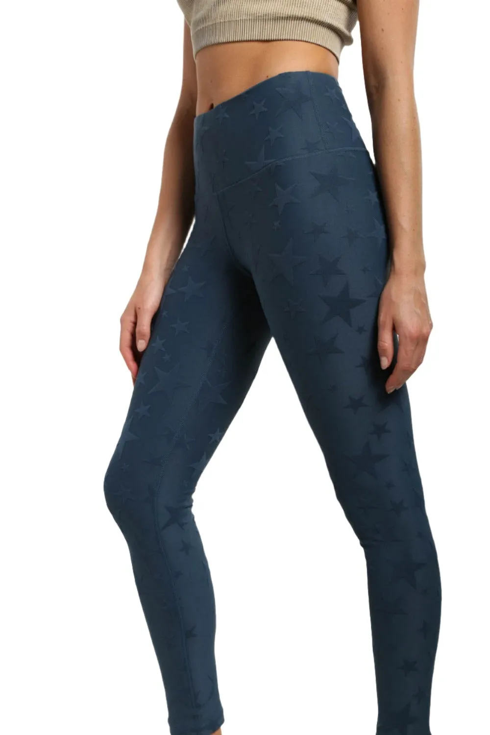 Mono B Seeing Stars High Waist Leggings APH-A0666 and Plus