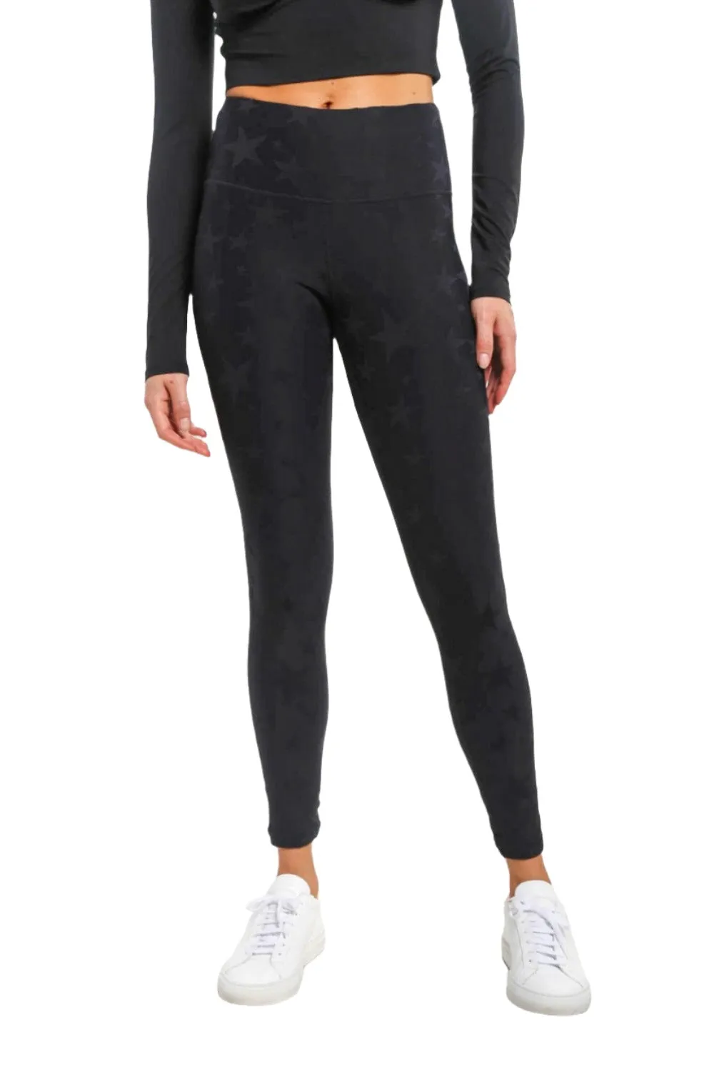 Mono B Seeing Stars High Waist Leggings APH-A0666 and Plus