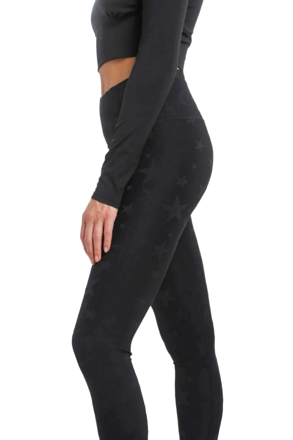 Mono B Seeing Stars High Waist Leggings APH-A0666 and Plus