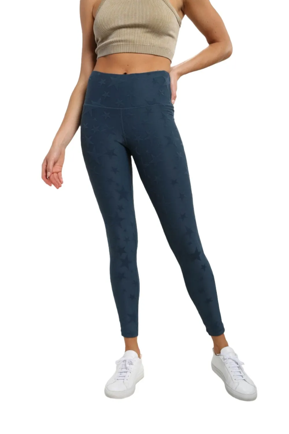 Mono B Seeing Stars High Waist Leggings APH-A0666 and Plus