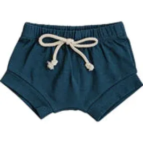 Navy Cotton Shorts- Toddler