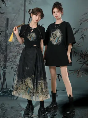 Over Tops Short Slit China