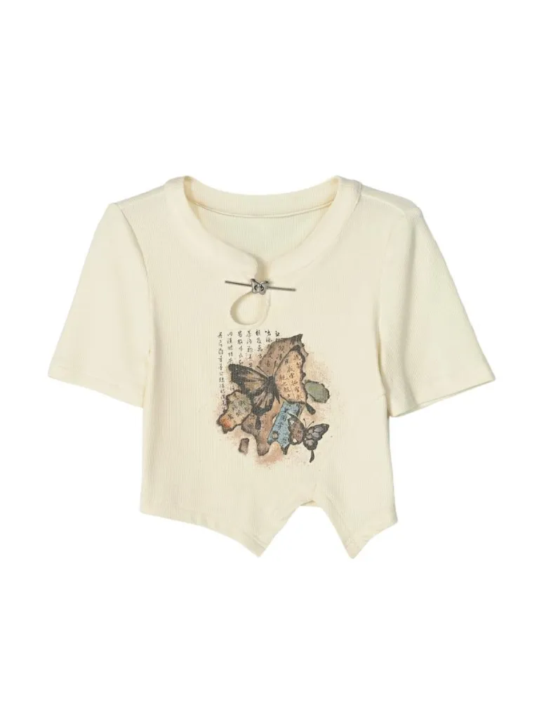 Over Tops Short Slit China