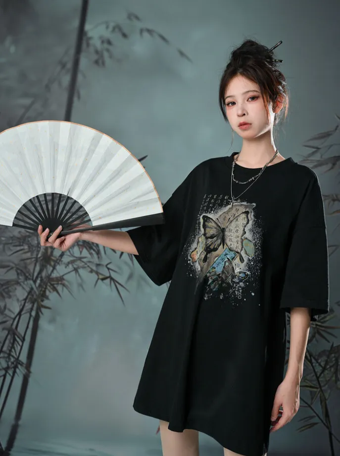 Over Tops Short Slit China