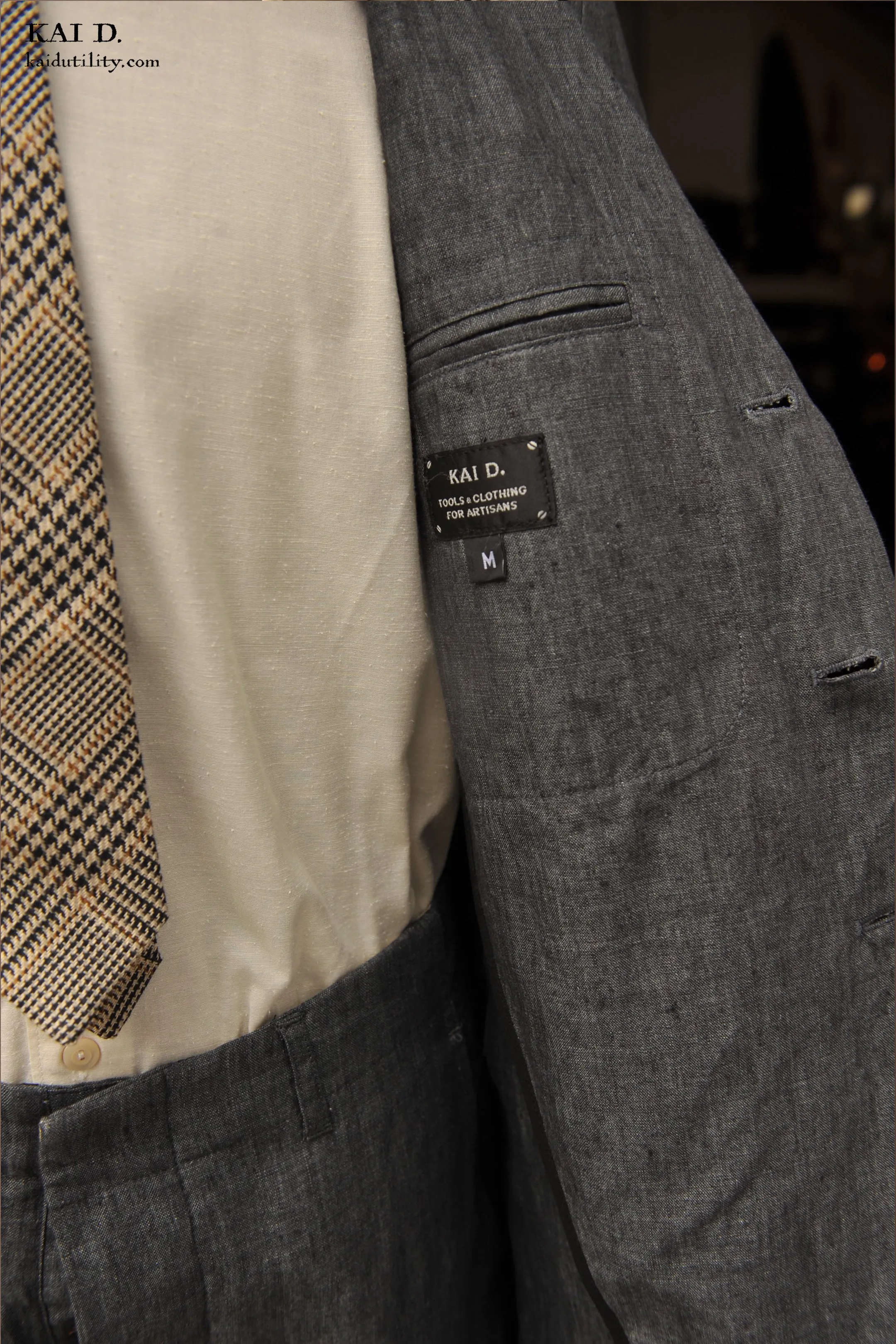 Shoemaker's Jacket - Ultra Light Belgian Linen - S, M, XL, XXL