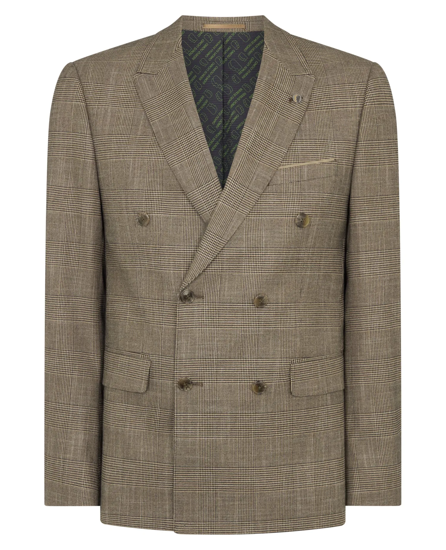 Slim Fit Double Breasted Suit