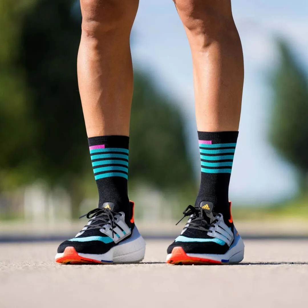 Sporcks - Run Ultralight Sock - Red Air Black