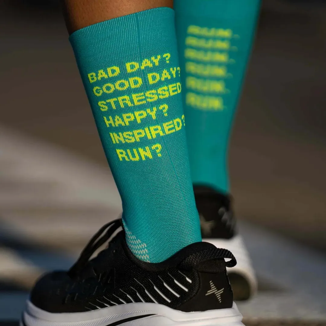 Sporcks - Running Sock - Just Run Green